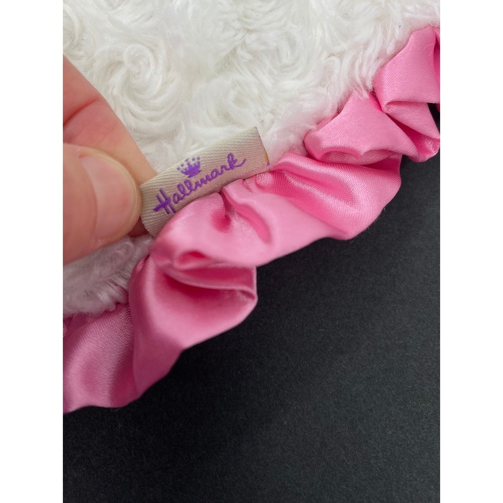 Hallmark itty bittys Hello Kitty Baby Lovey Security Blanket Pink White KDD1142 - Picture 5 of 11